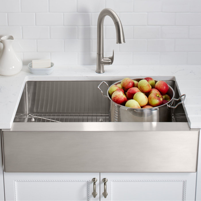 Kohler Prolific® 29" L x 17.75" W x 10.97" D Kitchen Sink with